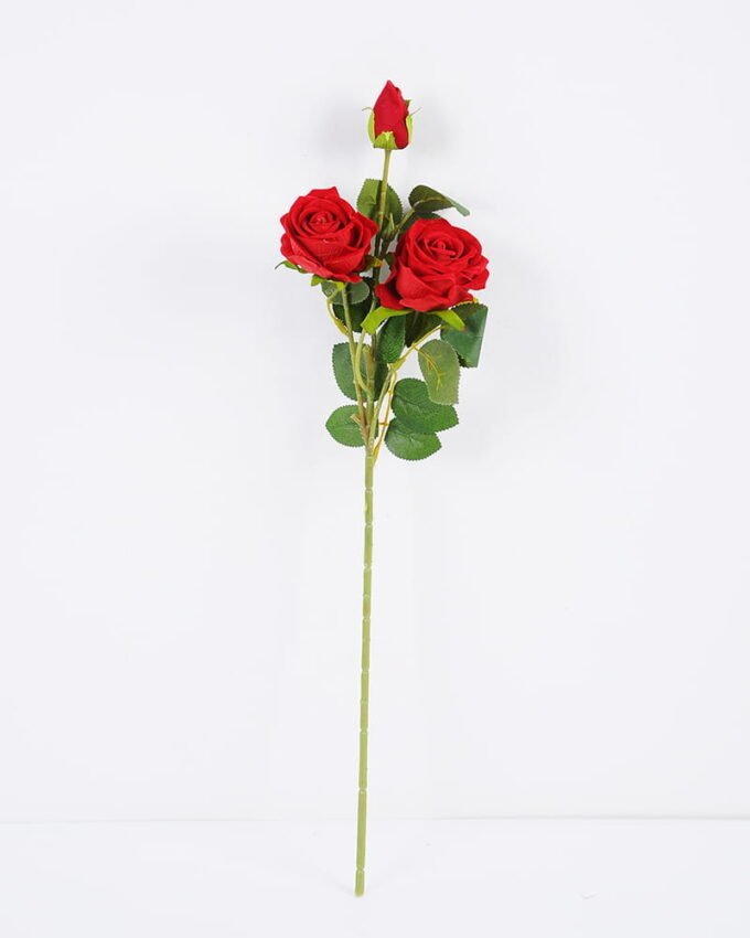 Artificial Flower 13*57cm Rose spray*3 GS-46521002-R1
