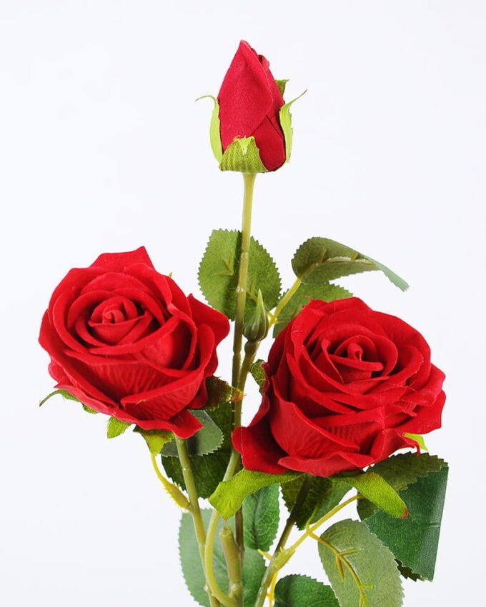 Artificial Flower 13*57cm Rose spray*3 GS-46521002-R1