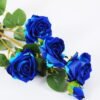 Artificial Flower 16*81cm Rose spray*5 GS-46521003-B1