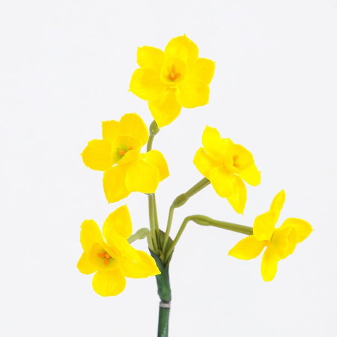 Artificial Flower Singel Daffodil GS-41521001-Y1_1 Artificial Flower 10*51CM Singel Daffodil GS-41521001-Y1