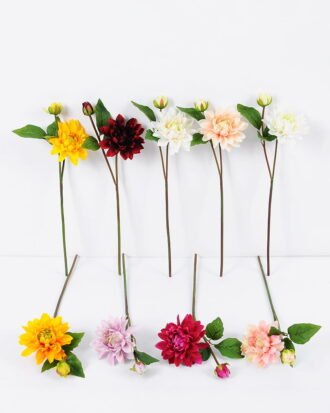 Artificial Flower Single Dahlia*2 GVC-19-2644-O1 Single Flowers YeahFlower is one of Chinese leading OEM manufacturers and exporters , supplying the silk flowers, wholesale artificial trees Artificial Flower Single Dahlia*2 GVC-19-2644-O1