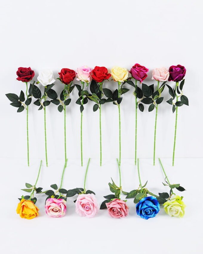 Artificial Flower 12*51cm Single rose GS-46521006-B1