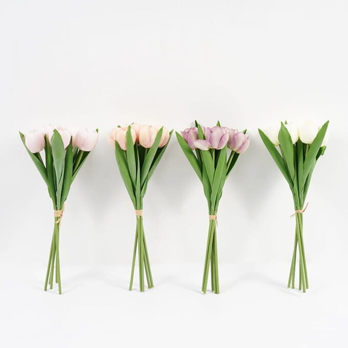 Artificial Flower Tulip bouquet 5 GVC-21-2743_5 Artificial Flower 13*36CM Tulip bouquet*5 GVC-21-2743