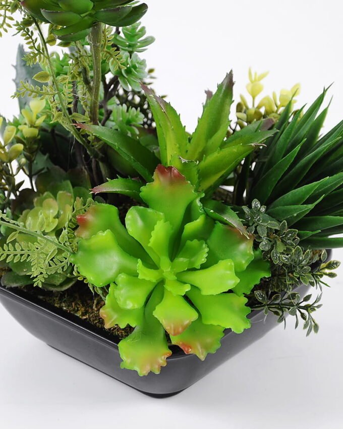 Artificial succulent 17*18*19CM Succulent plants in plastic pot GS-51720211