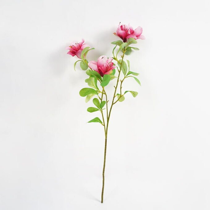 Artificial Flower 22*73CM Azalea Spray*4 GS-35121007 Single Flowers YeahFlower is one of Chinese leading OEM manufacturers and exporters , supplying the silk flowers, wholesale artificial trees