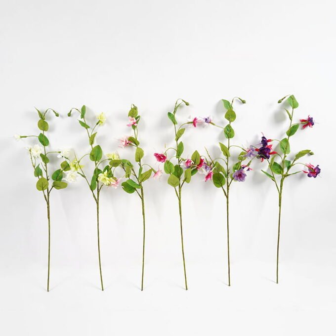 Artificial Flower 23*77CM Bellflower Spray*3 GS-35121006 Single Flowers YeahFlower is one of Chinese leading OEM manufacturers and exporters , supplying the silk flowers, wholesale artificial trees