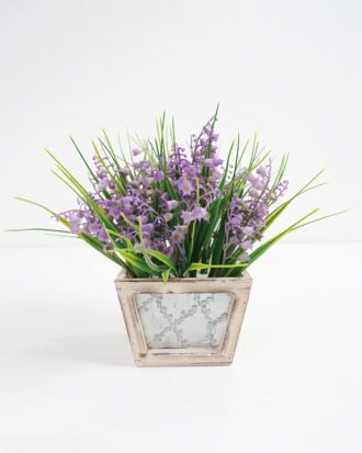 Artificial Flower 24*24*24cm Bellflower in MDF pot GS-03321096-Z1 Potted Flowers&Plants YeahFlower is one of Chinese leading OEM manufacturers and exporters , supplying the silk flowers, wholesale artificial trees