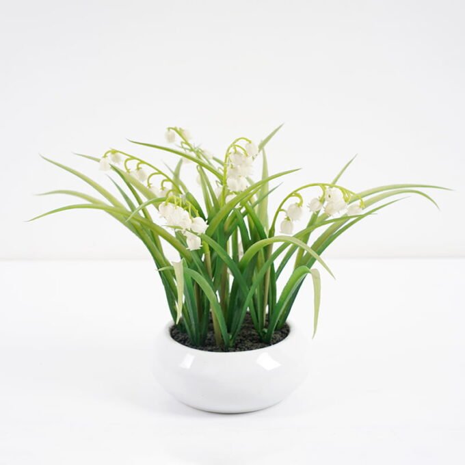 Artificial Flower 32*19CM Bellflower in ceramic pot GS-62921022 Potted Flowers&Plants YeahFlower is one of Chinese leading OEM manufacturers and exporters , supplying the silk flowers, wholesale artificial trees