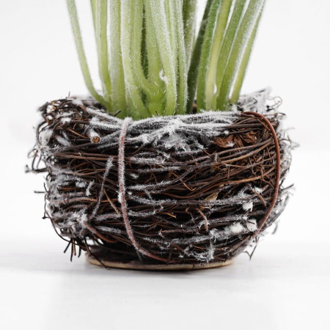 Artificial Flower 15*21CM Bellflower in rattan pot GS-62921029 Potted Flowers&Plants 3,000+ sqm showroom with thousands of artificial flowers, plants & trees ready for global sourcing.