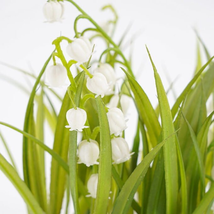 Artificial Flower 17*20CM Bellflower in rattan pot GS-62921033 Potted Flowers&Plants 3,000+ sqm showroom with thousands of artificial flowers, plants & trees ready for global sourcing.