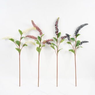 Artificial Flower 3*81CM Berry spray GS-41521006 Single Flowers YeahFlower is one of Chinese leading OEM manufacturers and exporters , supplying the silk flowers, wholesale artificial trees