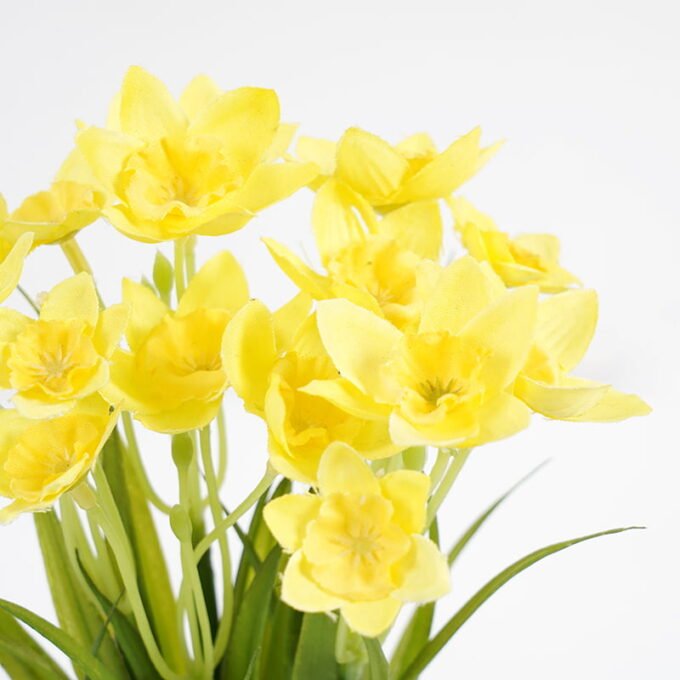 Artificial Flower 11*28CM Daffodil Bouquet*5 GS-62921061 Flowers Bush YeahFlower is one of Chinese leading OEM manufacturers and exporters , supplying the silk flowers, wholesale artificial trees