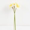 Artificial Flower 18*37CM Daffodil  bush*3 GS-15421016 Bouquet YeahFlower is one of Chinese leading OEM manufacturers and exporters , supplying the silk flowers, wholesale artificial trees