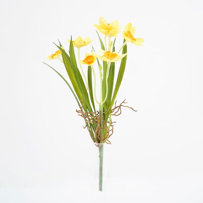 Artificial Flower 11*21CM Daffodil bush*3 GS-62921053 Potted Flowers&Plants YeahFlower is one of Chinese leading OEM manufacturers and exporters , supplying the silk flowers, wholesale artificial trees