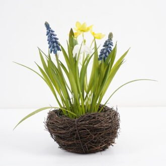 Artificial Flower 16*22CM Daffodil in rattan pot GS-62921031 Potted Flowers&Plants YeahFlower is one of Chinese leading OEM manufacturers and exporters , supplying the silk flowers, wholesale artificial trees