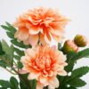 Artificial Flower 20*18*25CM Dahlia in pp pot GS-05521011-O1 Potted Flowers&Plants 3,000+ sqm showroom with thousands of artificial flowers, plants & trees ready for global sourcing.