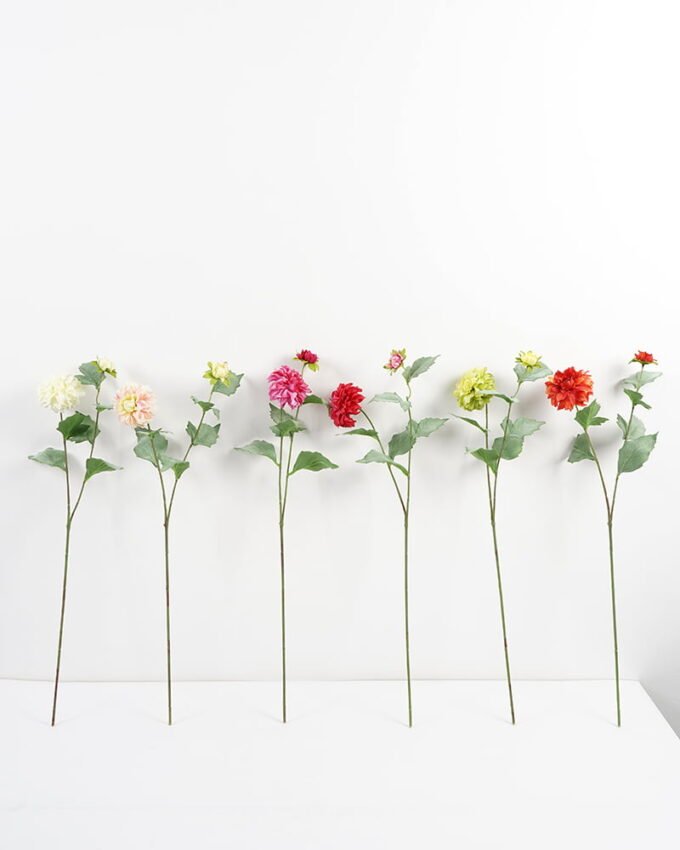 Artificial Flower 21*65CM Dahlia spray *2 long stem GS-44321016-O1 Single Flowers YeahFlower is one of Chinese leading OEM manufacturers and exporters , supplying the silk flowers, wholesale artificial trees