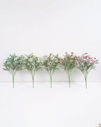 Artificial Flower 18*37CM Daisy bush*5 GS-60121001 Flowers Bush YeahFlower is one of Chinese leading OEM manufacturers and exporters , supplying the silk flowers, wholesale artificial trees