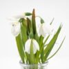 Artificial Flower 13*17CM Flower in glass pot GS-62921025 Potted Flowers&Plants 3,000+ sqm showroom with thousands of artificial flowers, plants & trees ready for global sourcing.