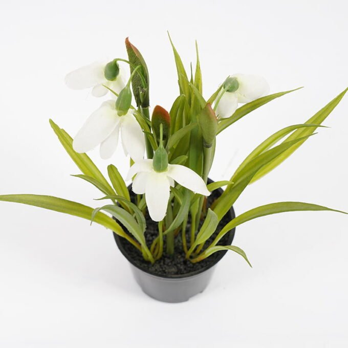 Artificial Flower 13*20CM Flower in pe pot GS-62921039 Potted Flowers&Plants YeahFlower is one of Chinese leading OEM manufacturers and exporters , supplying the silk flowers, wholesale artificial trees