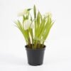 Artificial Flower 14*18CM Flower in pe pot GS-62921040 Potted Flowers&Plants YeahFlower is one of Chinese leading OEM manufacturers and exporters , supplying the silk flowers, wholesale artificial trees