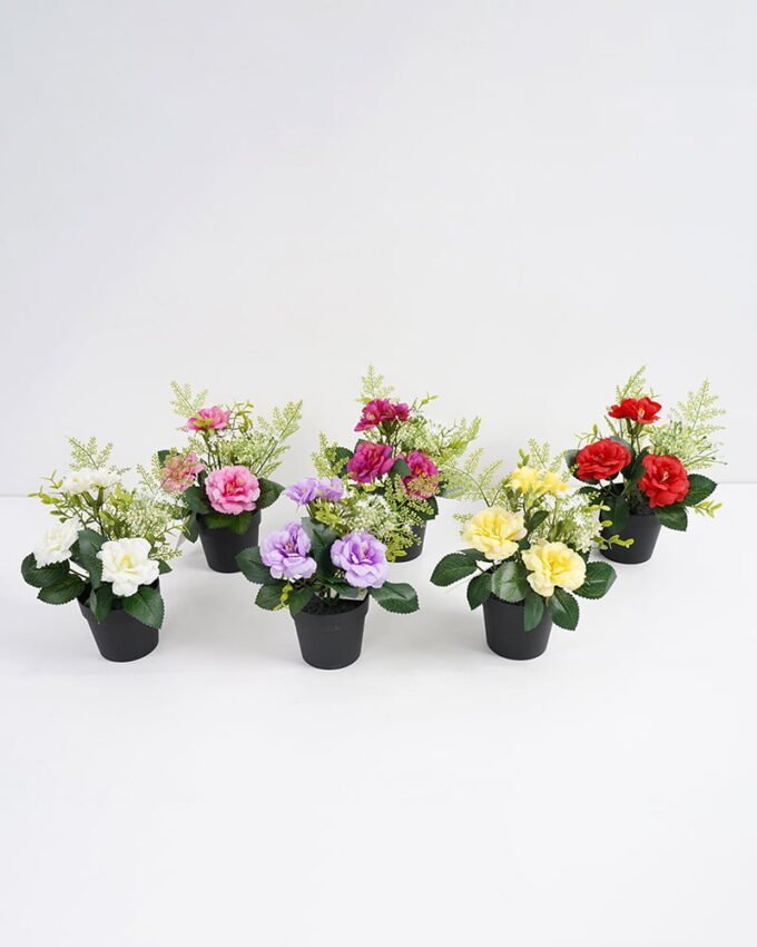 Artificial Flower 16*15*24CM Flowers in pp pot GS-05521014-P1 Potted Flowers&Plants YeahFlower is one of Chinese leading OEM manufacturers and exporters , supplying the silk flowers, wholesale artificial trees