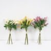 Artificial Flower 11*34CM Fruit accessory stem*6 GS-60121015 Bouquet YeahFlower is one of Chinese leading OEM manufacturers and exporters , supplying the silk flowers, wholesale artificial trees