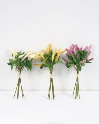 Artificial Flower 11*34CM Fruit accessory stem*6 GS-60121015 Bouquet YeahFlower is one of Chinese leading OEM manufacturers and exporters , supplying the silk flowers, wholesale artificial trees