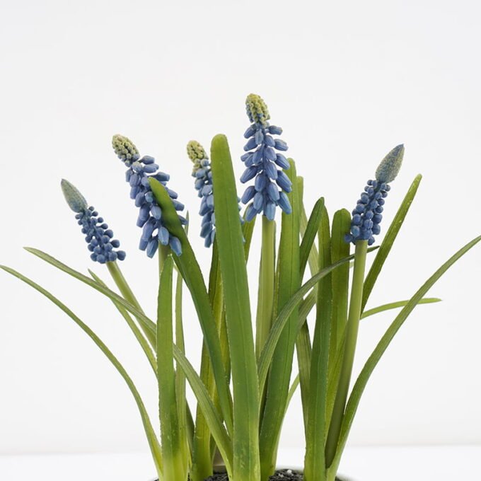 Artificial Flower 16*20CM Hyacinths in ceramic pot GS-62921021 Potted Flowers&Plants 3,000+ sqm showroom with thousands of artificial flowers, plants & trees ready for global sourcing.