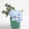 Artificial Flower 18*18*26CM Hydrange in glassware GS-06921046 Potted Flowers&Plants 3,000+ sqm showroom with thousands of artificial flowers, plants & trees ready for global sourcing.