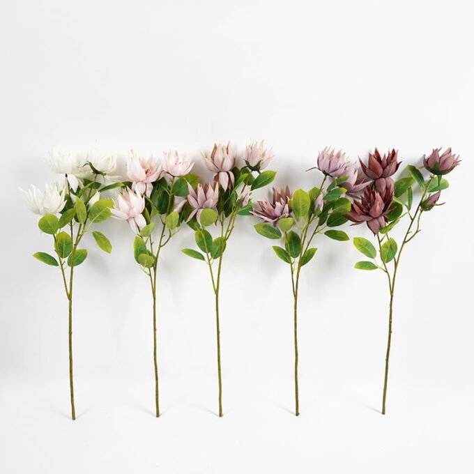 Artificial Flower 23*69CM LOTUS spray*4 GS-35121004 Single Flowers YeahFlower is one of Chinese leading OEM manufacturers and exporters , supplying the silk flowers, wholesale artificial trees