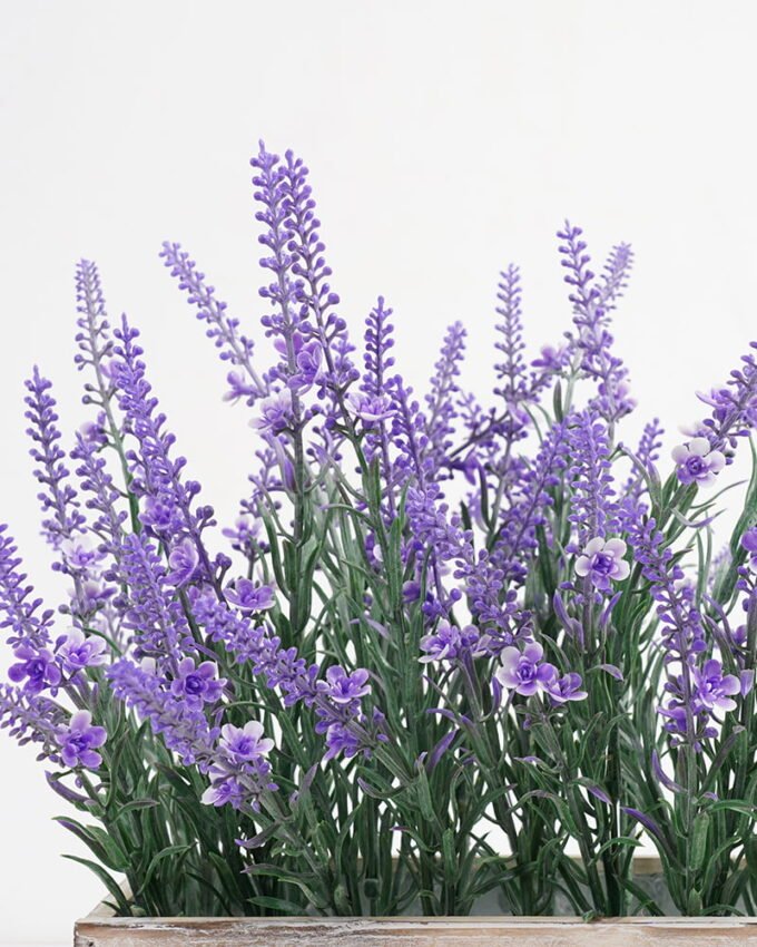 Artificial Flower 33*26*35cm Lavender in MDF pot GS-03321091-Z1 Potted Flowers&Plants 3,000+ sqm showroom with thousands of artificial flowers, plants & trees ready for global sourcing.