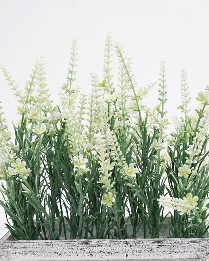Artificial Flower 33*26*35cm Lavender in MDF pot GS-03321092-W1 Potted Flowers&Plants 3,000+ sqm showroom with thousands of artificial flowers, plants & trees ready for global sourcing.