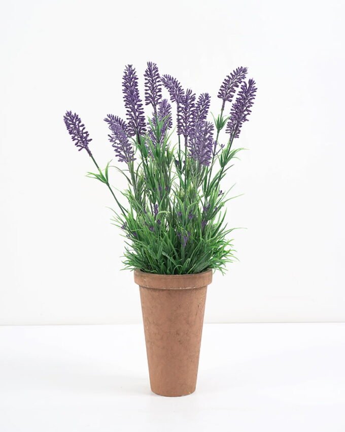 Artificial Flower 24*24*44cm Lavender in Paper pot GS-03321128 Potted Flowers&Plants YeahFlower is one of Chinese leading OEM manufacturers and exporters , supplying the silk flowers, wholesale artificial trees