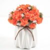 Artificial Flower 11*11*13CM Mini flower in ceramic pot GS-63421002 Potted Flowers&Plants YeahFlower is one of Chinese leading OEM manufacturers and exporters , supplying the silk flowers, wholesale artificial trees