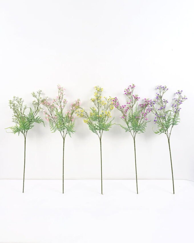 Artificial Flower Mixed gypso spray 3 GS-60121010_3 Artificial Flower 24*63CM Mixed gypso spray*3 GS-60121010 Single Flowers YeahFlower is one of Chinese leading OEM manufacturers and exporters , supplying the silk flowers, wholesale artificial trees