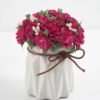 Artificial Flower 11*11*13CM Mum in ceramic pot GS-63421005-R1 Potted Flowers&Plants YeahFlower is one of Chinese leading OEM manufacturers and exporters , supplying the silk flowers, wholesale artificial trees