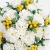 Artificial Flower 11*11*13CM Mum in ceramic pot GS-63421005-W1 Potted Flowers&Plants YeahFlower is one of Chinese leading OEM manufacturers and exporters , supplying the silk flowers, wholesale artificial trees
