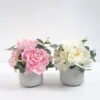 Artificial Flower 20*20*22CM Peony in cement pot GS-06921051 Potted Flowers&Plants 3,000+ sqm showroom with thousands of artificial flowers, plants & trees ready for global sourcing.