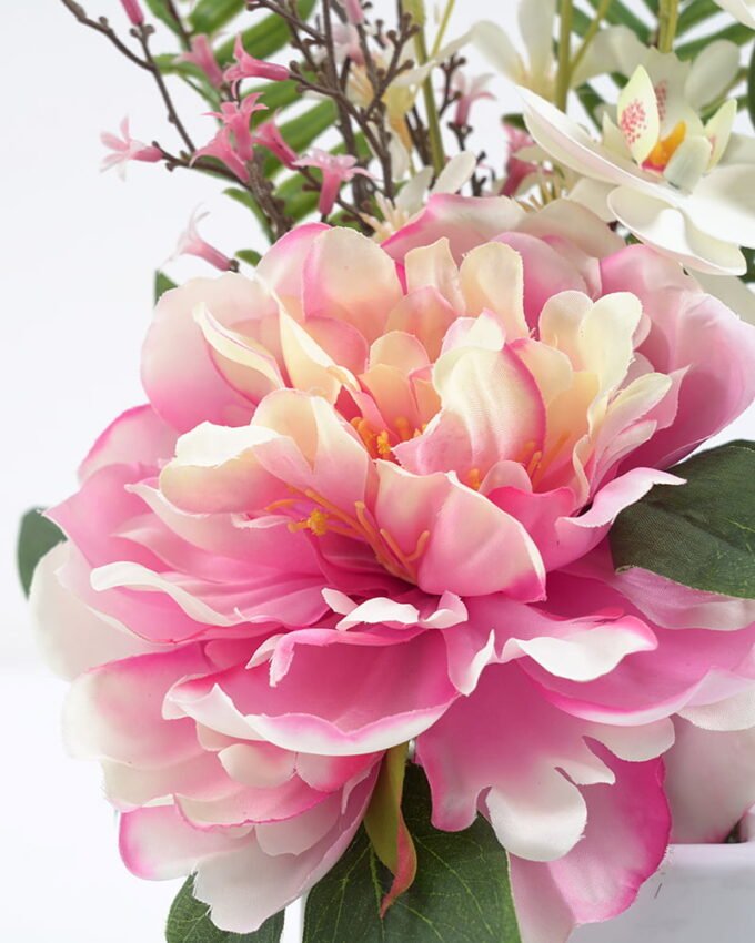 Artificial Flower 25*20*35CM Peony in ceramic pot GS-06921044 Potted Flowers&Plants 3,000+ sqm showroom with thousands of artificial flowers, plants & trees ready for global sourcing.
