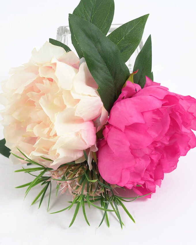 Artificial Flower 20*17*21CM Peony in glassware GS-06921045 Potted Flowers&Plants YeahFlower is one of Chinese leading OEM manufacturers and exporters , supplying the silk flowers, wholesale artificial trees
