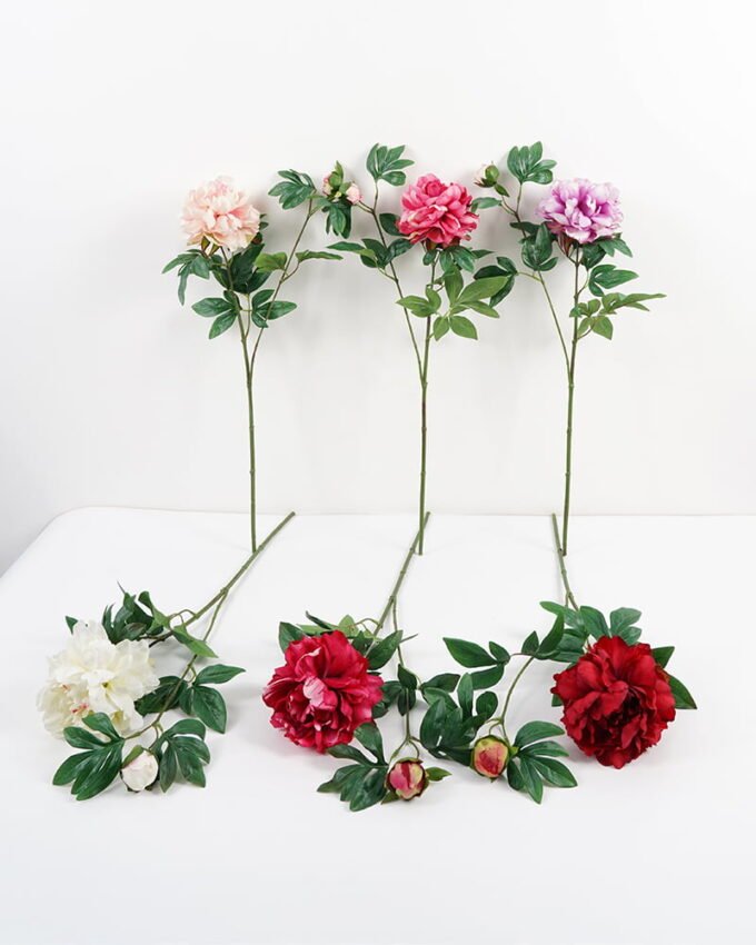 Artificial Flower 31*66CM Peony spray*2 GS-44321015-P1 Single Flowers YeahFlower is one of Chinese leading OEM manufacturers and exporters , supplying the silk flowers, wholesale artificial trees