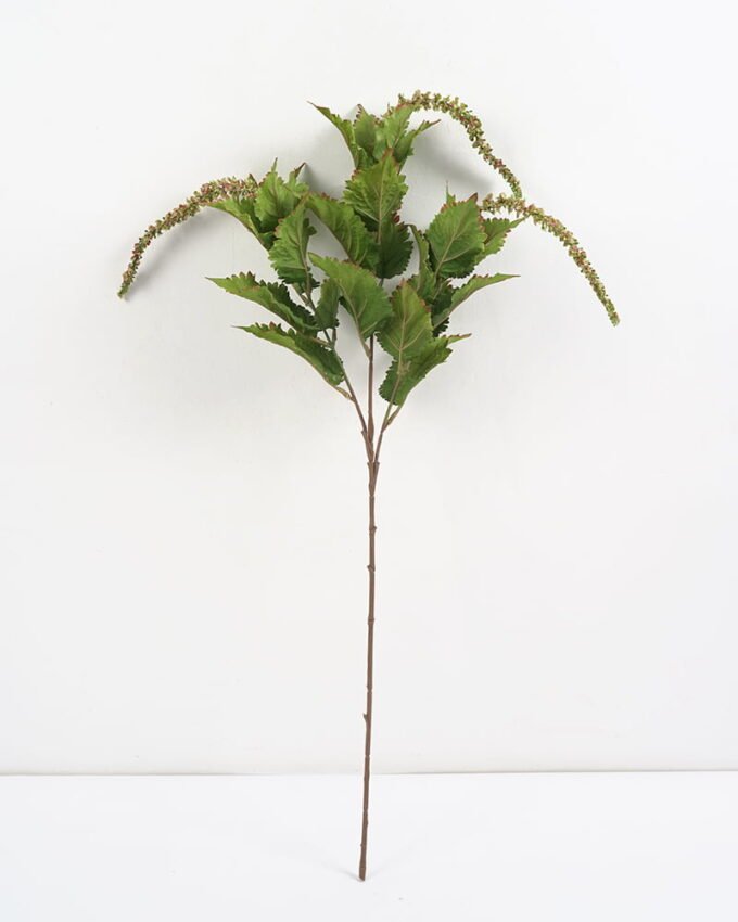 Artificial Flower Perilla Leaf GS-41621002-G1_3 Artificial Flower 25*89CM Perilla Leaf GS-41621002-G1 Single Flowers YeahFlower is one of Chinese leading OEM manufacturers and exporters , supplying the silk flowers, wholesale artificial trees