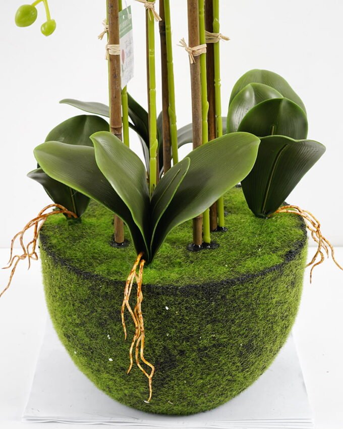 Artificial Flower 47*47*80CM Potted ochird GS-63021001 Potted Flowers&Plants YeahFlower is one of Chinese leading OEM manufacturers and exporters , supplying the silk flowers, wholesale artificial trees