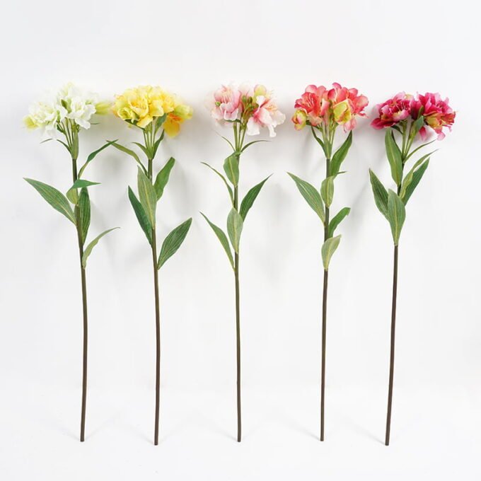 Artificial Flower 15*70CM Single Narcissus lily GS-35121002 Single Flowers YeahFlower is one of Chinese leading OEM manufacturers and exporters , supplying the silk flowers, wholesale artificial trees
