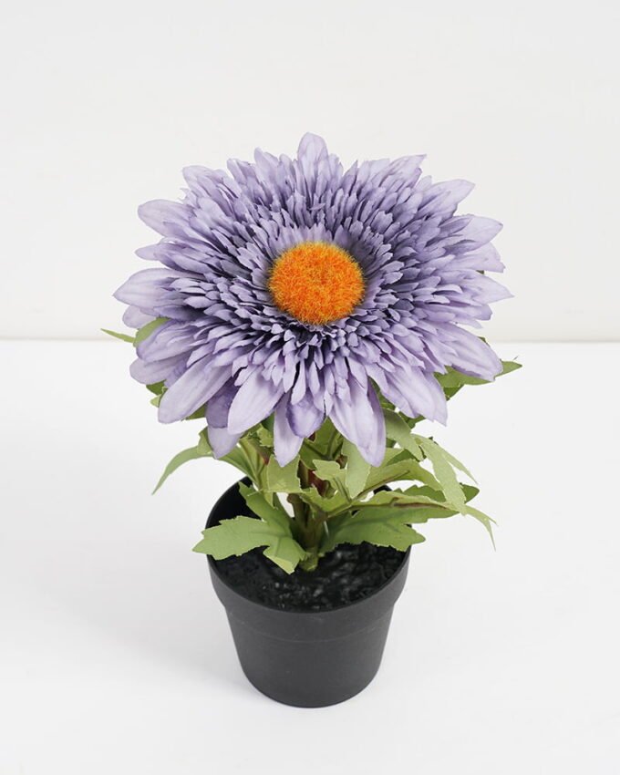 Artificial Flower 18*15*23CM Sunflowers in pp pot GS-05521007 Potted Flowers&Plants 3,000+ sqm showroom with thousands of artificial flowers, plants & trees ready for global sourcing.