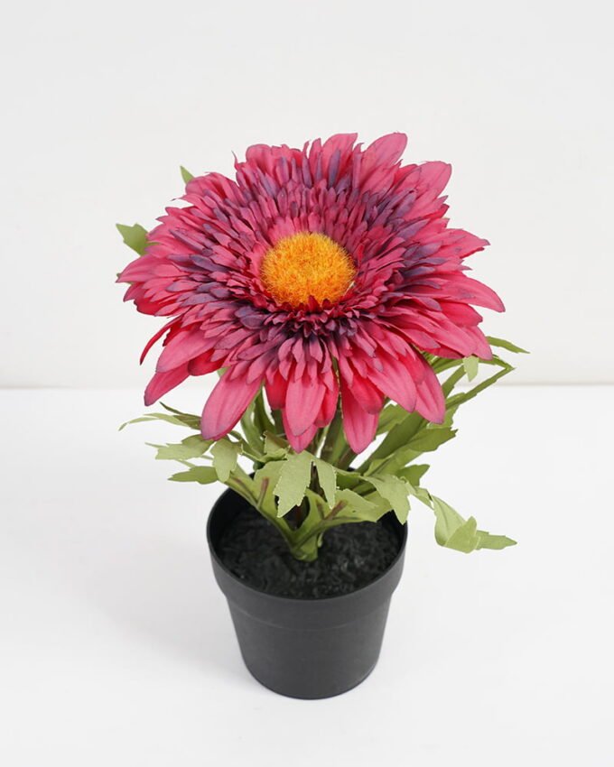 Artificial Flower 18*15*23CM Sunflowers in pp pot GS-05521007 Potted Flowers&Plants 3,000+ sqm showroom with thousands of artificial flowers, plants & trees ready for global sourcing.