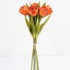 Artificial Flower 16*41CM Tulip bouquet*7 GS-12821003-O1 Bouquet 3,000+ sqm showroom with thousands of artificial flowers, plants & trees ready for global sourcing.