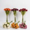 Artificial Flower 16*41CM Tulip bouquet*7 GS-12821003 Bouquet 3,000+ sqm showroom with thousands of artificial flowers, plants & trees ready for global sourcing.