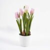 Artificial Flower 11*25CM Tulip in pea pot GS-62921048 Potted Flowers&Plants YeahFlower is one of Chinese leading OEM manufacturers and exporters , supplying the silk flowers, wholesale artificial trees